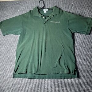Lockheed Martin Men's Shirt XL Golf Polo Extreme Tag Embroidered Green